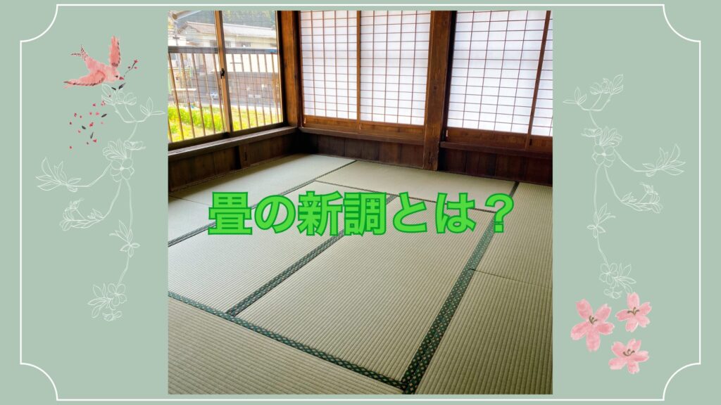 畳の新調とは?表替えとの違いと失敗しない判断基準 | 杉山畳店